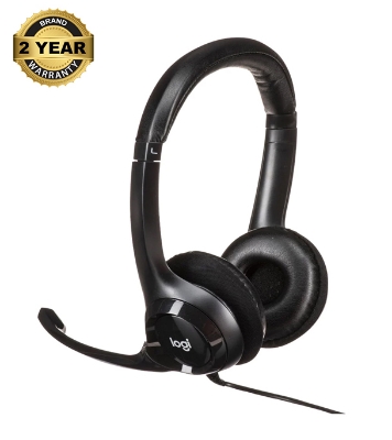 Picture of Logitech H390 USB Computer Headphone Black