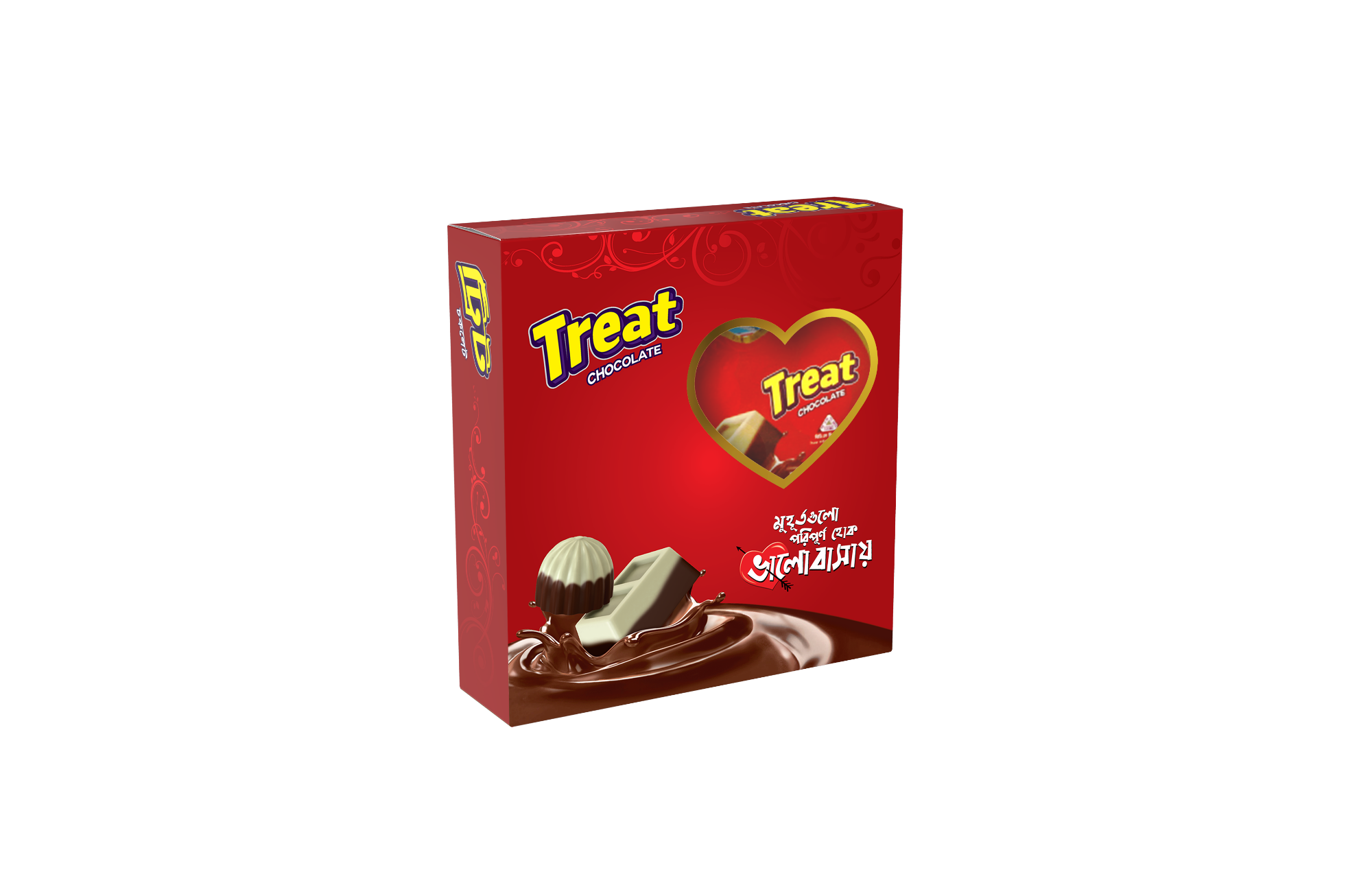 Picture of Treat Chocolate Sweet Heart 140gm