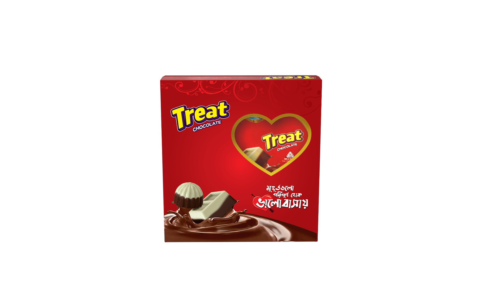 Picture of Treat Chocolate Sweet Heart 140gm