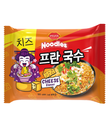 Picture of Pran Noodles Cheese Flavor 85Gm Single Pack