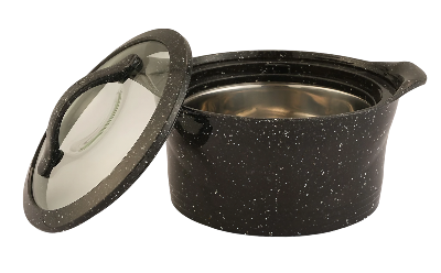 Picture of Jupiter Stelo Hotpot Marble -Glass Lid 1800 ML