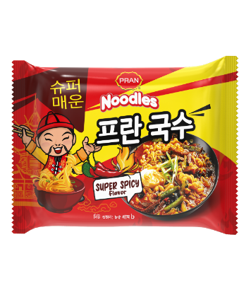 Picture of Pran Noodles Super Spicy Flavor 85Gm Single Pack