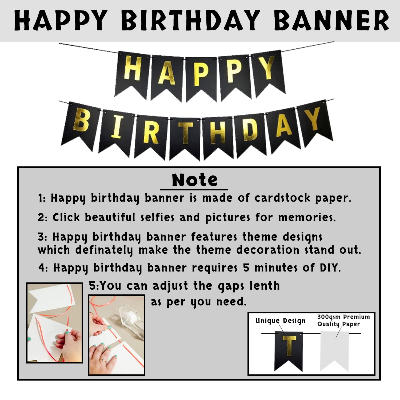 Party Perfection Package: Card Banner, Foil Curtains, Metallic Balloons, Star Foil, Confetti Balloons, Pumper, Arc, Glue Dot Tape - All-in-One (73 Pcs)