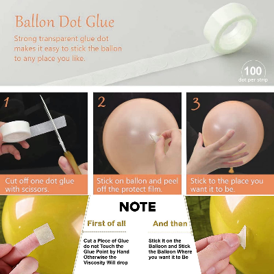 Party Perfection Package: Card Banner, Foil Curtains, Metallic Balloons, Star Foil, Confetti Balloons, Pumper, Arc, Glue Dot Tape - All-in-One (73 Pcs)