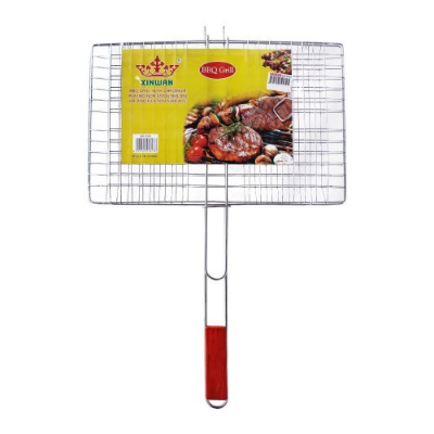 Picture of XINWAN NON STICK TEFLON SURFACE CHROMIUM PLATING BBQ GRILL 22 CM X 28 CM