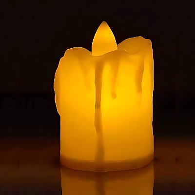 Enhance Your Party Atmosphere: Smokeless LED Candles-(Pack of 3 Pcs)