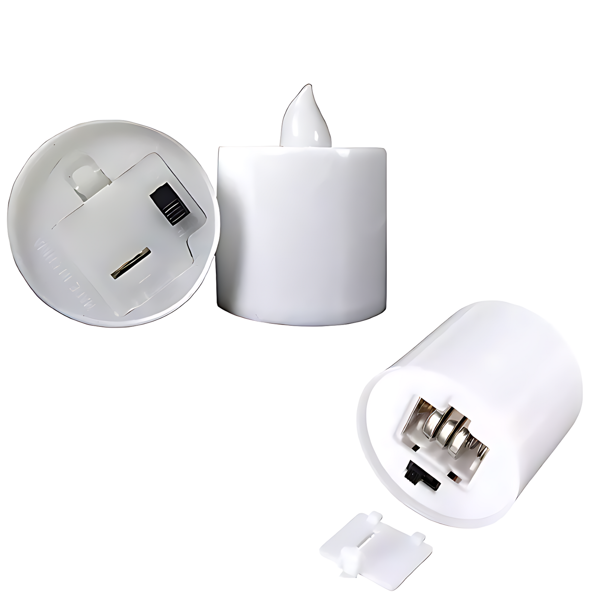 Enhance Your Party Atmosphere: Smokeless LED Candles-(Pack of 3 Pcs)