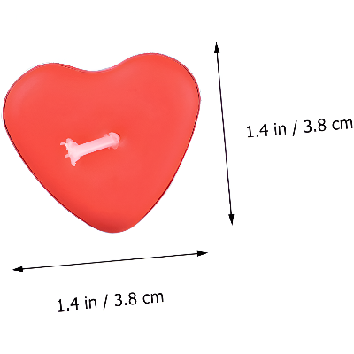 Heart Shaped Love Candles, Ideal for Wedding, Birthday, Party, and Festival Decoration- (Pack of 05 Pcs)