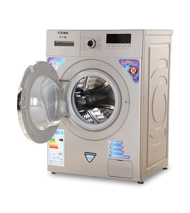 Buy Vision Front Loading Washing Machine FLT90 9kg at Best Price In Bangladesh
