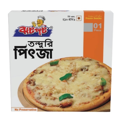 Buy Jhatpot Tandoori Pizza- (210gm) Online at Best Price In Bangladesh