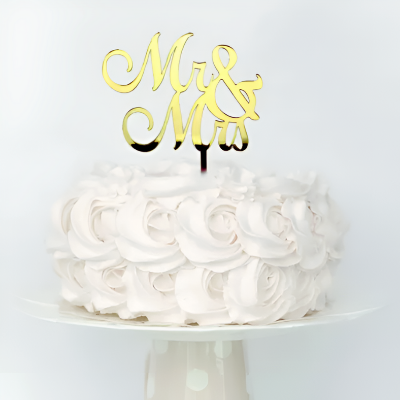 Add Charm to Your Cake with Happy Anniversary Cake Topper - (Pack of 1 Pcs)