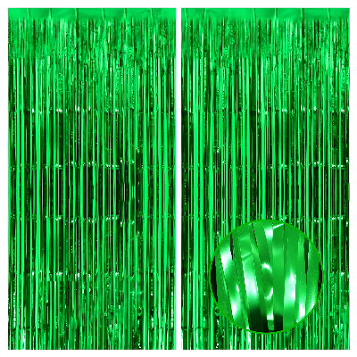 Foil Curtain Backdrop Golden, Silver, Blue, Red, Black & Pink Foil Curtain Backdrop- (Pack of 1 Pcs)