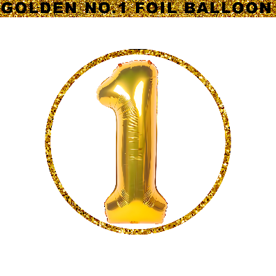 Celebratory Number Foil Balloon: Birthday, Anniversary, Events - Party Decor Essential -(Pack of 1 Pcs)