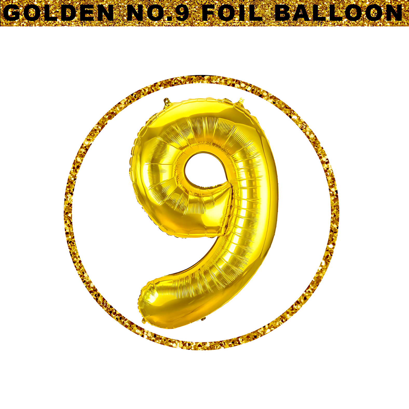 Celebratory Number Foil Balloon: Birthday, Anniversary, Events - Party Decor Essential -(Pack of 1 Pcs)