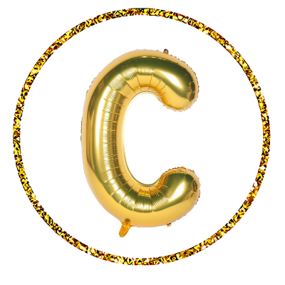 Letter Foil Balloon for Birthdays, Anniversaries & Party Decoration - (Pack of 1 Pcs)