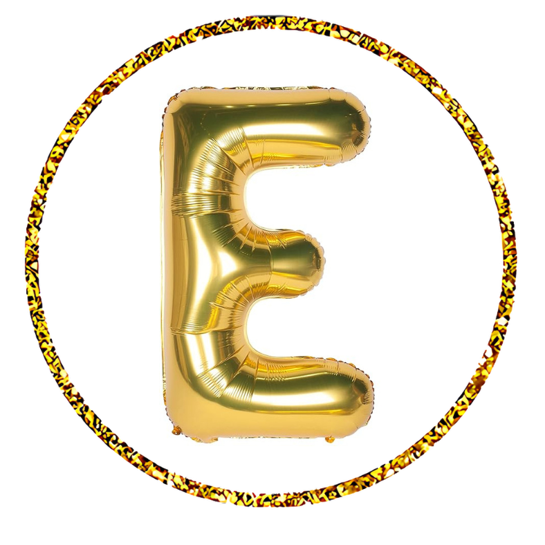 Letter Foil Balloon for Birthdays, Anniversaries & Party Decoration - (Pack of 1 Pcs)