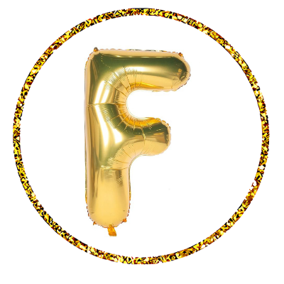 Letter Foil Balloon for Birthdays, Anniversaries & Party Decoration - (Pack of 1 Pcs)
