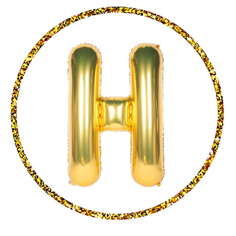 Letter Foil Balloon for Birthdays, Anniversaries & Party Decoration - (Pack of 1 Pcs)