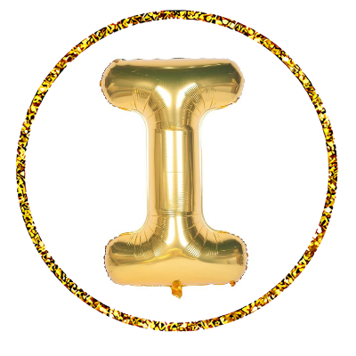 Letter Foil Balloon for Birthdays, Anniversaries & Party Decoration - (Pack of 1 Pcs)