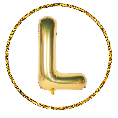 Letter Foil Balloon for Birthdays, Anniversaries & Party Decoration - (Pack of 1 Pcs)