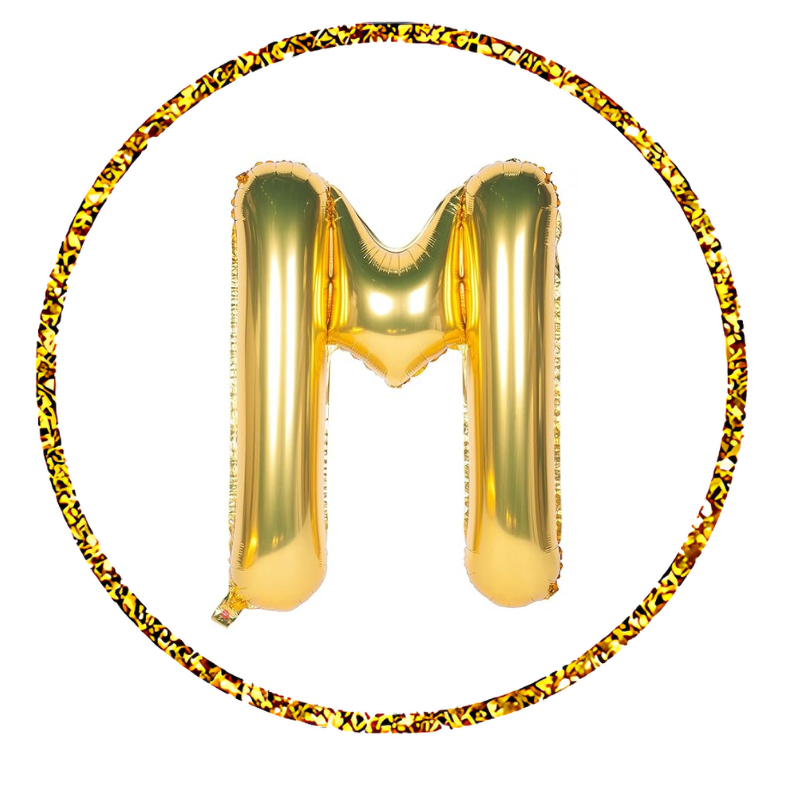 Letter Foil Balloon for Birthdays, Anniversaries & Party Decoration - (Pack of 1 Pcs)