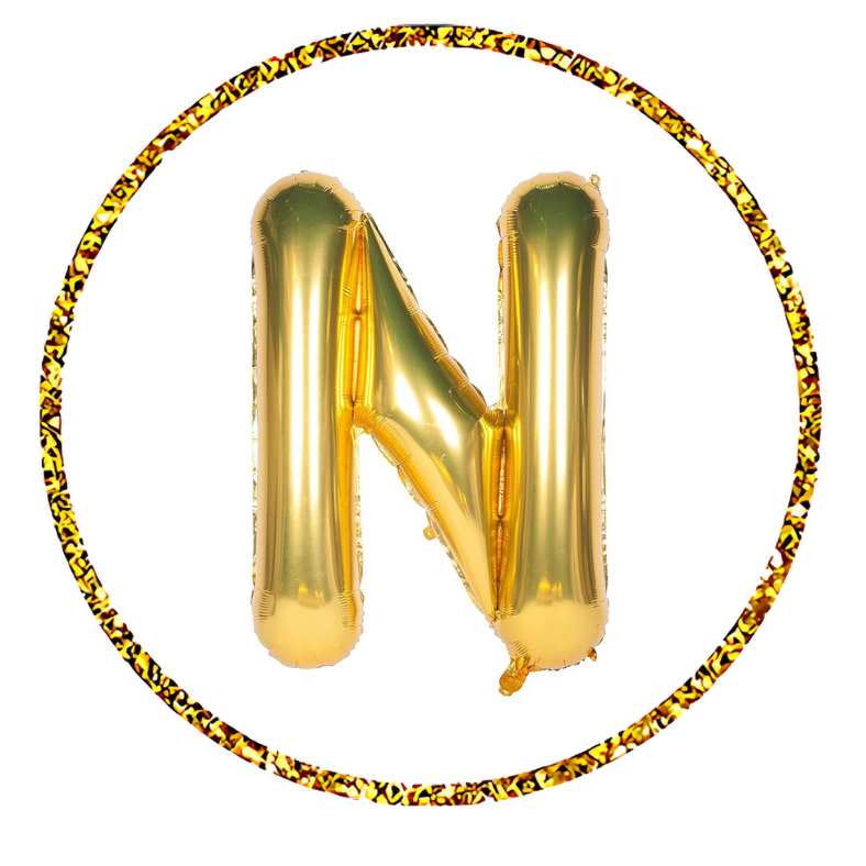 Letter Foil Balloon for Birthdays, Anniversaries & Party Decoration - (Pack of 1 Pcs)