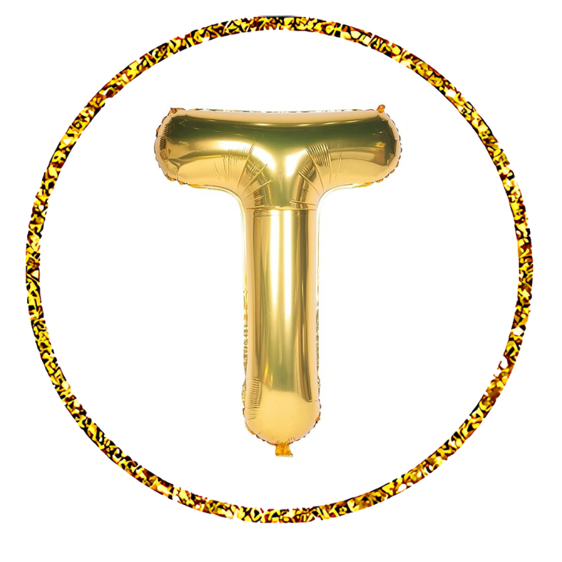 Letter Foil Balloon for Birthdays, Anniversaries & Party Decoration - (Pack of 1 Pcs)