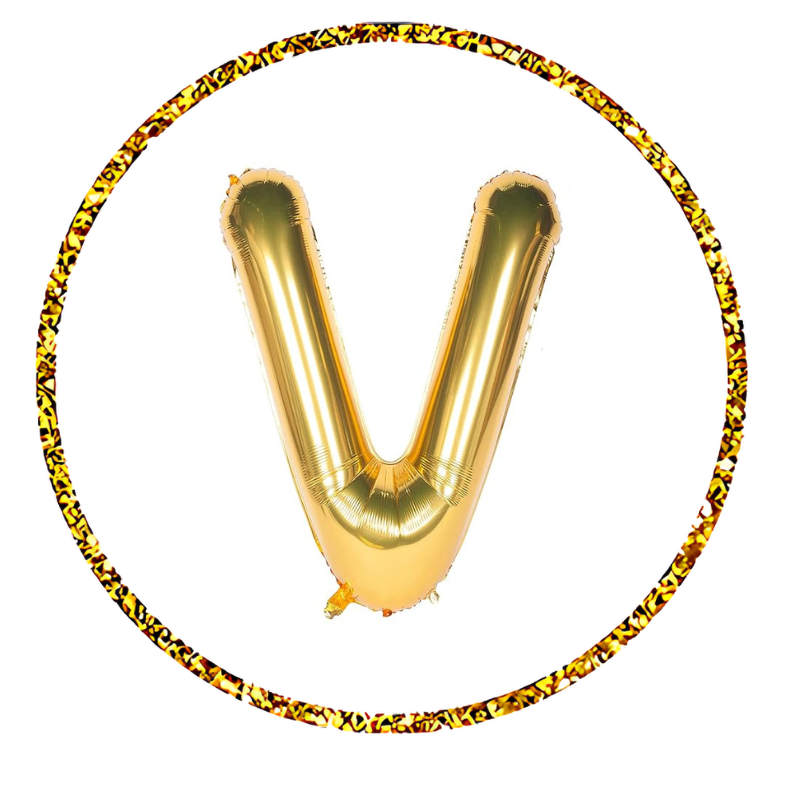 Letter Foil Balloon for Birthdays, Anniversaries & Party Decoration - (Pack of 1 Pcs)