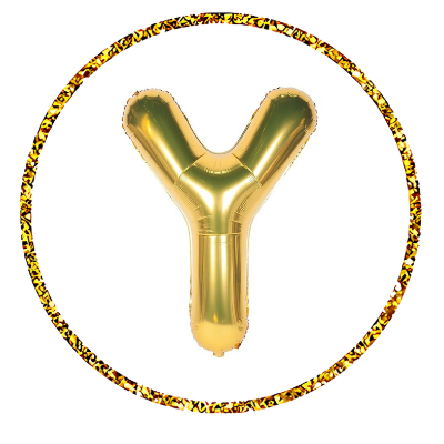 Letter Foil Balloon for Birthdays, Anniversaries & Party Decoration - (Pack of 1 Pcs)