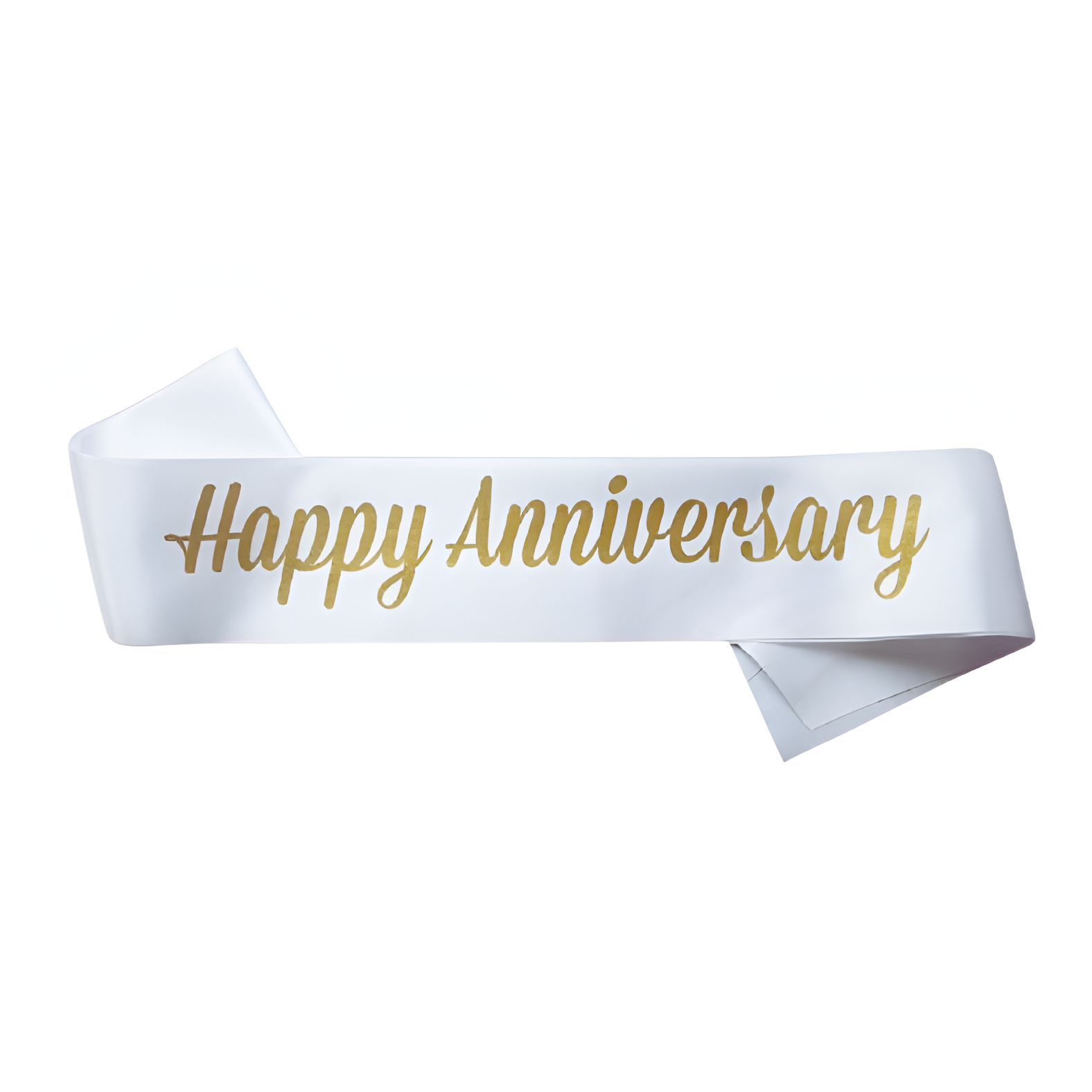 Anniversary Couple Sash for Men and Women Anniversary Party - Pack of 01 Piece