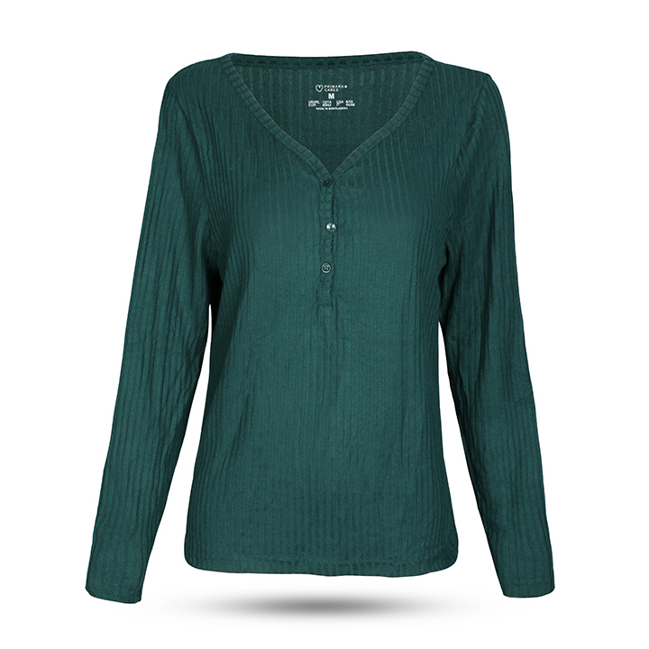 Picture of Winner Ladies Long Sleeve T-Shirt Green