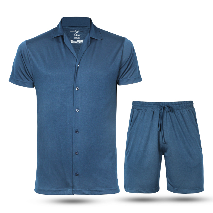 Men's Winner Classic Men's Notch Collar Shirt & Shorts Set - Relaxed Fit at Best Price in Bangladesh
