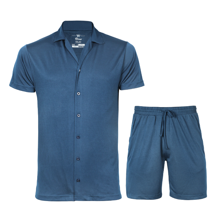 Men's Winner Classic Men's Notch Collar Shirt & Shorts Set - Relaxed Fit at Best Price in Bangladesh
