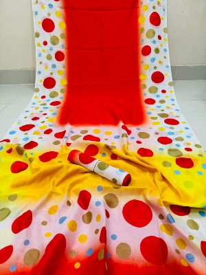 Picture of Chanderi Silk Saree - Luxurious Traditional Indian Weave for Elegance