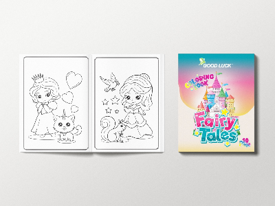 Buy GOOD LUCK coloring book Fairy Tales Online at Best Price In Bangladesh