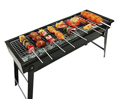 Buy Portable BBQ Charcoal Barbecue Grill Machine Black( 24 Inch) at Best Price In Bangladesh