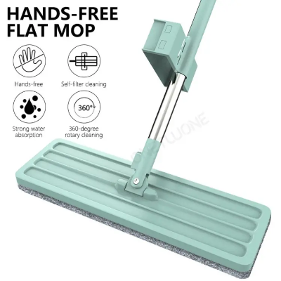 Buy Free-Hand and 360 Degree Rotating Spin Mop with Floor Cleaning-1Pcs at Best Price In Bangladesh