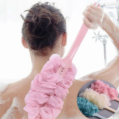 Buy Men's and Women's Long Handle Body Bath Brush Luxurious Back Scrubber at Best Price In Bangladesh