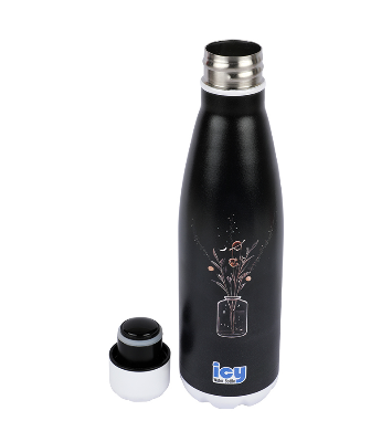 Buy Hot & Cold Stylish SS Cola Water Bottle 450 ML Moonlit Garden at Best Price In Bangladesh