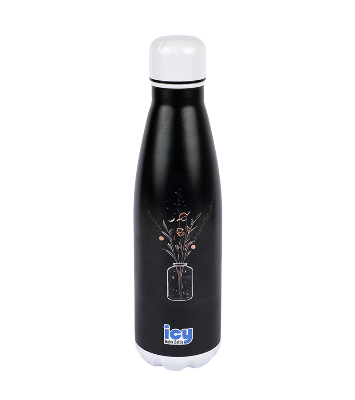 Buy Hot & Cold Stylish SS Cola Water Bottle 450 ML Moonlit Garden at Best Price In Bangladesh