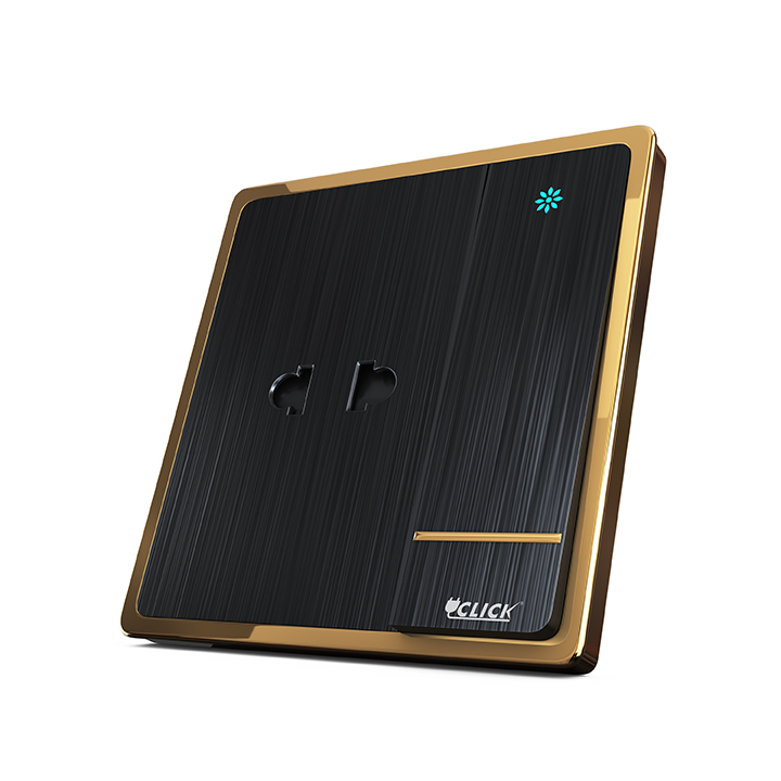 Buy CLICK HARMONY 2 PIN SOCKET WITH SWITCH Online at Best Price In Bangladesh