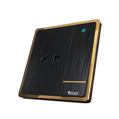 Buy CLICK HARMONY 2 PIN SOCKET WITH SWITCH Online at Best Price In Bangladesh