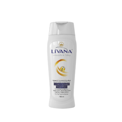 Buy Livana White Conditioning Shampoo 180ml - Shampoo for Soft, Silky, and White Hair at Best Price In Bangladesh