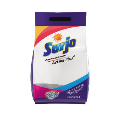 Buy Surjo White Detergent Powder 2000gm Non-CP - Bulk Non-Chlorine Powder for Laundry at Best Price In Bangladesh