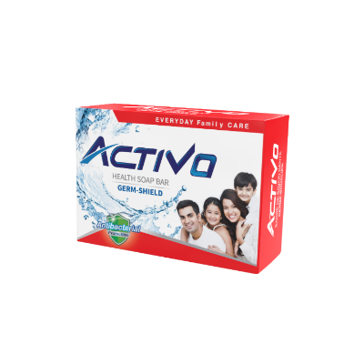 Buy Activo Health Soap Bar Germ Shield 100gm - Germ-Protecting Soap for Daily Use at Best Price In Bangladesh