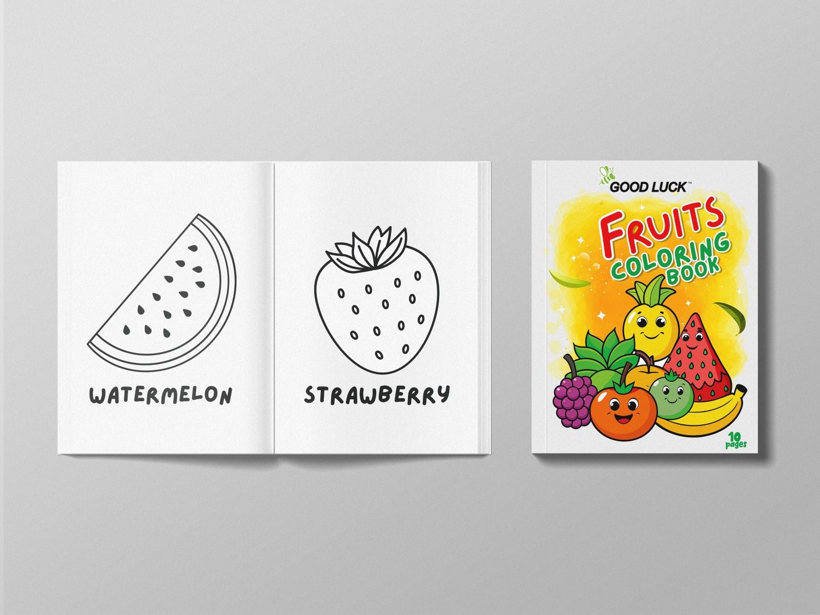 Buy GOOD LUCK Coloring Book Fruits Online at Best Price In Bangladesh