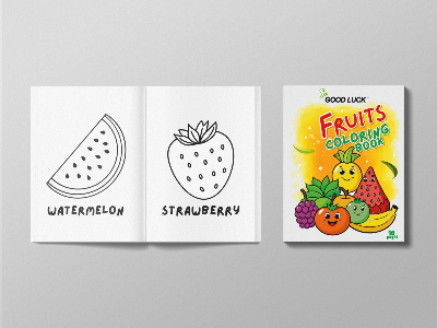 Buy GOOD LUCK Coloring Book Fruits Online at Best Price In Bangladesh