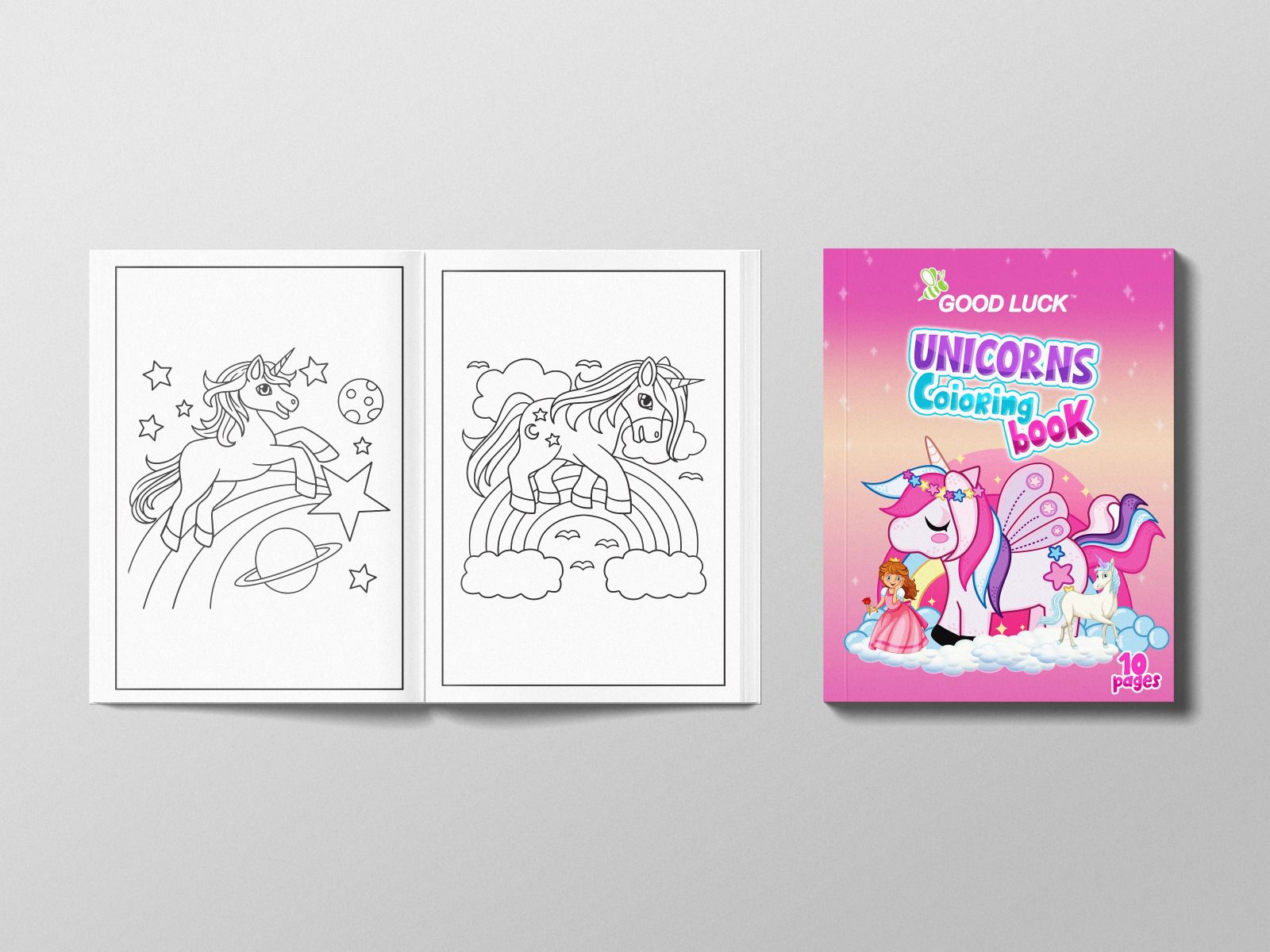 Buy GOOD LUCK Coloring Book Unicorn Online at Best Price In Bangladesh	