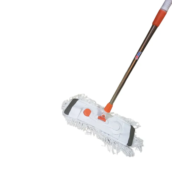 Picture of Proclean Floor Dry Dust Mop_FM-0339 for Floor Cleaning, Dry Wet Mop
 with One Washable Microfiber Pad, Extendable & Long Handle Flat Mop for Tile Marble Hardwood Wood Laminate Floors