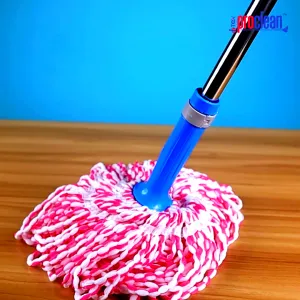 Picture of Proclean Modern household and multi function Twist Microfiber Squeeze
 mop with Stainless Steel Handle , Dry and Wet mop for Hardwood or 
any Type of Floor Retractable _TM-0773